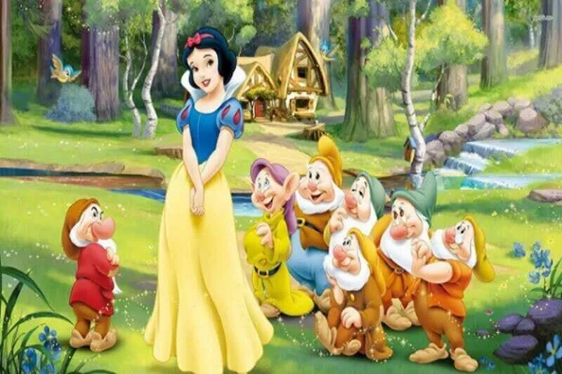 bach tuyet va bay chu lun 1 Nàng bạch tuyết và bảy chú