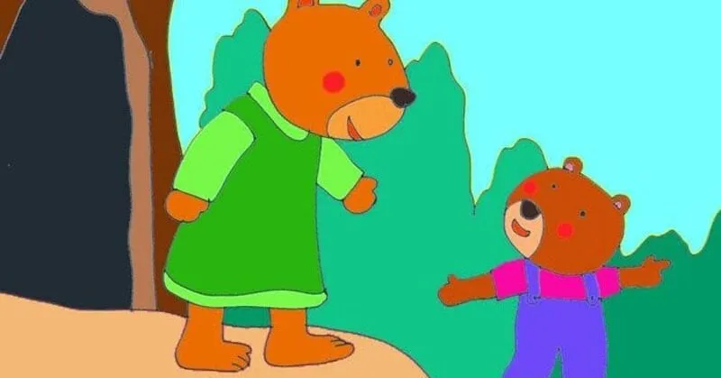 hai chu gau tham an 1 Bài học về sự hòa thuận và nhường nhịn