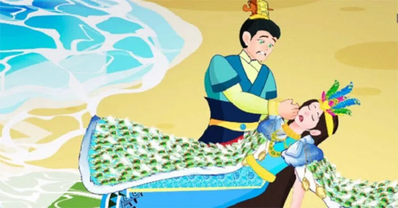 my chau trong thuy 3 Trọng Thủy theo dấu lông ngỗng đuổi theo